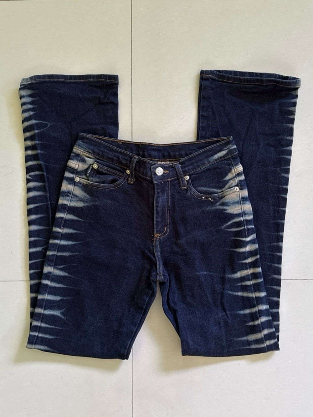 Women’s Vintage Jeans Watch LA Made in the USA Zebra Striped